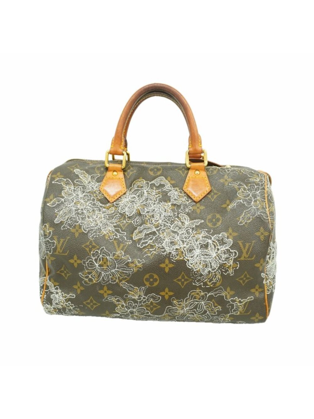 Louis Vuitton Handbag Monogram Dantelle Speedy 30 Argent